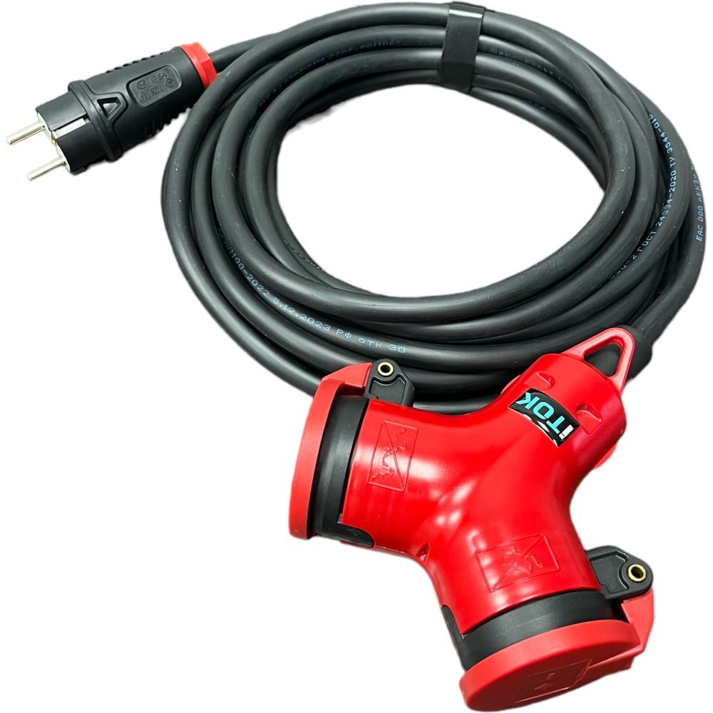 Изображение товара Удлинитель силовой iTOK iCONNECT PRO, 30 м, IP44, 2 гнезда