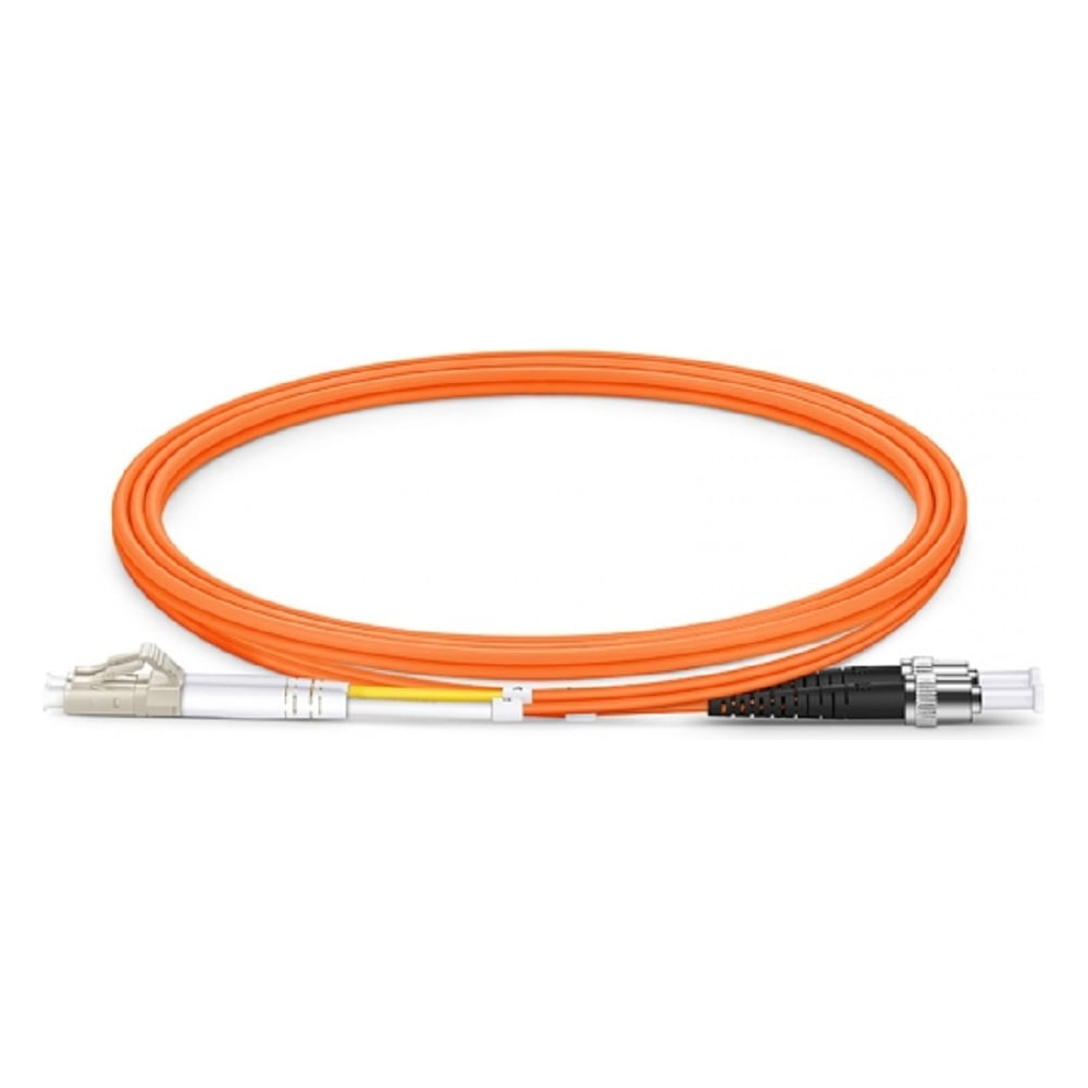 Изображение товара Оптический дуплексный патч-корд TopLAN LC-ST 3м OM2 бытовой LAN/WAN