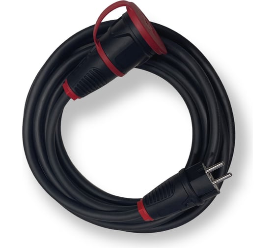 Изображение товара Удлинитель силовой iTOK тип SU, серии iCONNECT PRO, с заземлением, ПВС 3x2,5 мм, 1 гнездо, IP54, ГОСТ, 50 м i-CONNECT-PRO-SU-PVS-325-1-54-50