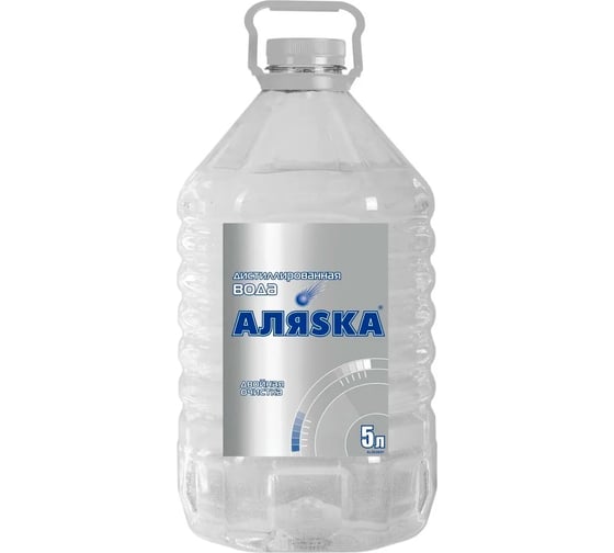 Изображение товара Дистиллированная вода 5 л ПЭТ АЛЯSКА 5535