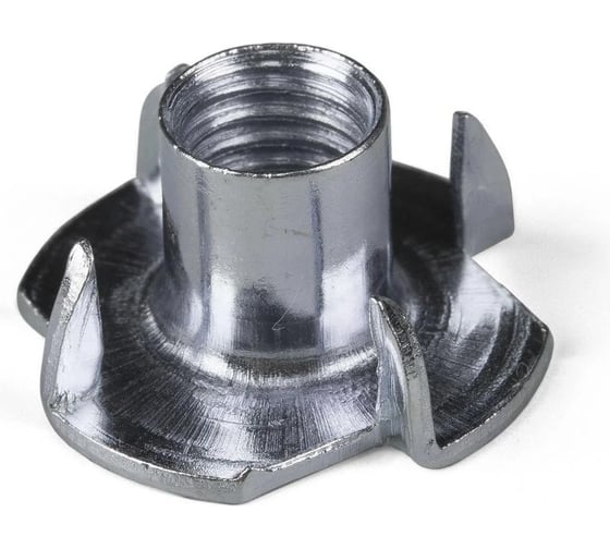 Изображение товара Врезная гайка Стройметиз M6 DIN 1624 цинк уп. 8 шт. 3130041