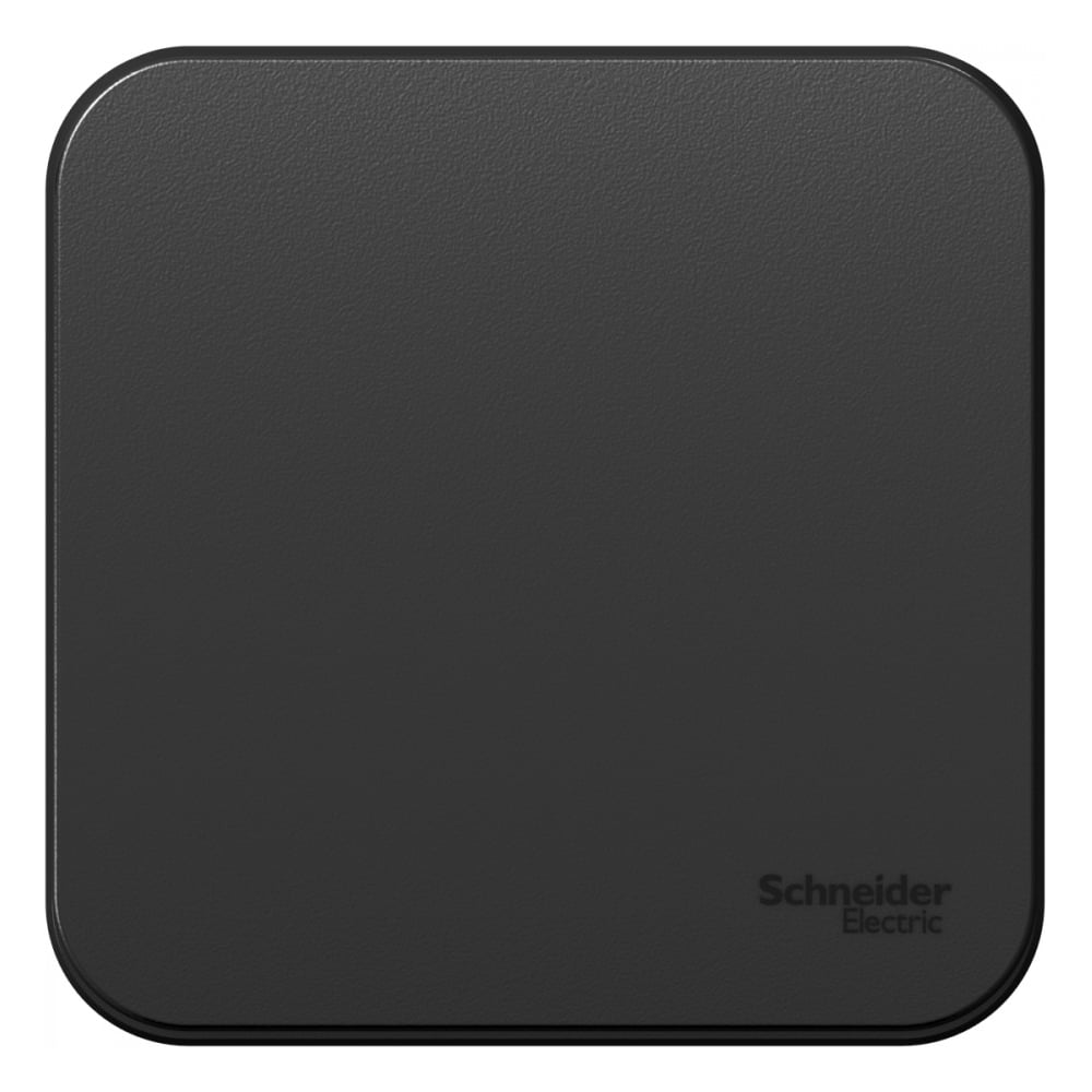 Изображение товара Одноклавишный выключатель Systeme Electric Blanca антрацит 10А IP20