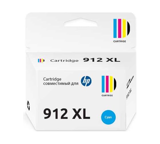 Изображение товара Картридж Solution print Solutionprint SP 912XL (3YL81AE) для HP, голубой 333310