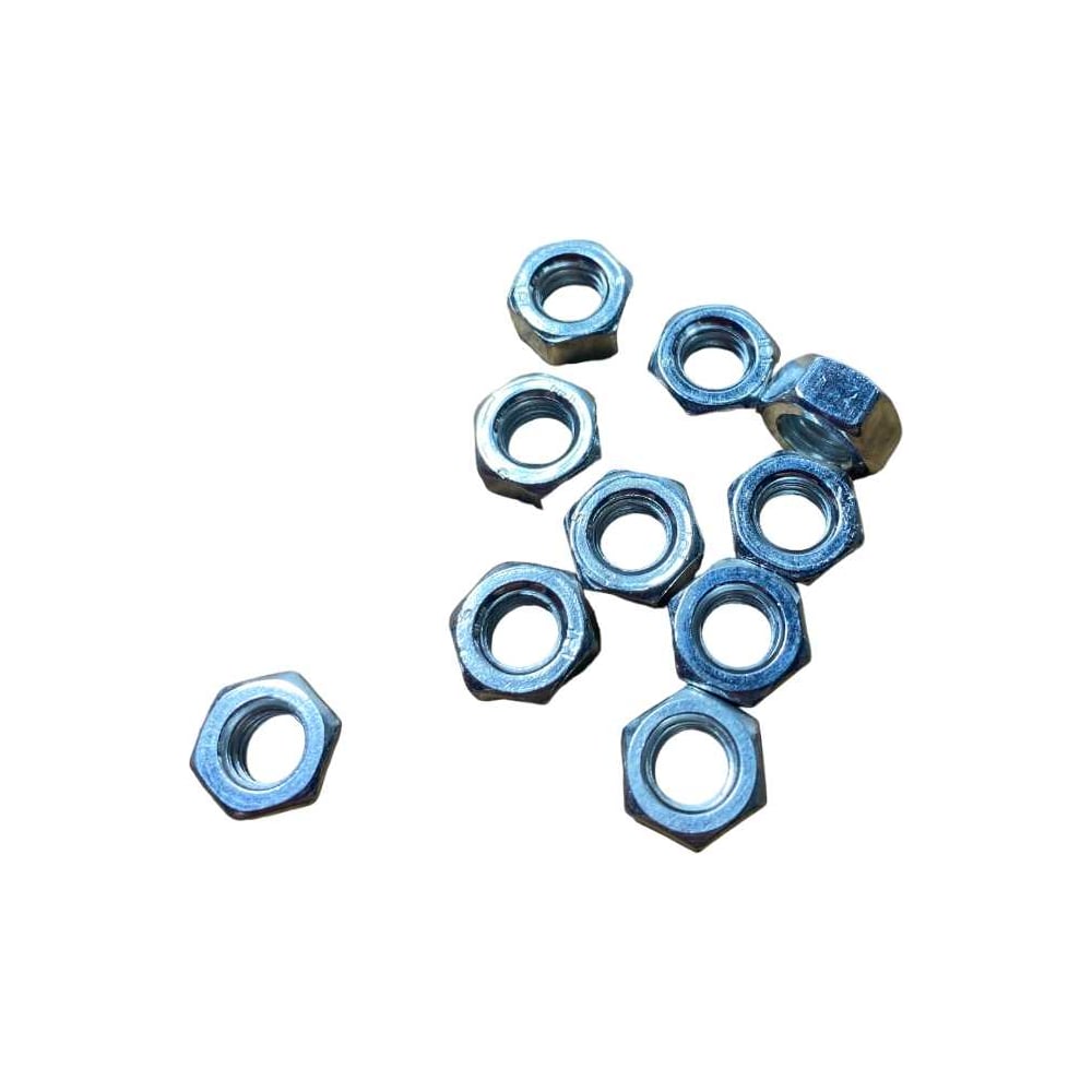 Изображение товара Гайка оцинкованная 23 Болта М6 М8 М10 DIN 934 по 50 шт.