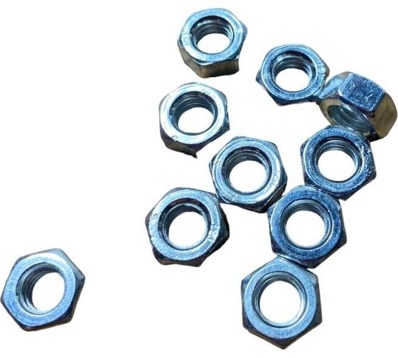 Изображение товара Гайка оцинкованная 23 Болта М6,8,10 DIN 934 по 50 шт. 11625