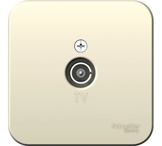 Изображение товара Коннектор ТВ Systeme Electric BLANCA, открытой установки, молочный BLNTA000012