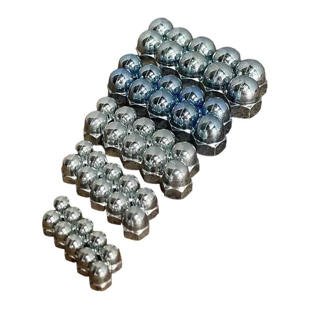 Изображение товара Гайка колпачковая 23 Болта М6 М8 М10 М12 М14 DIN1587 по 10 штук