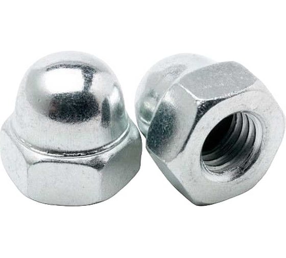 Изображение товара Гайка колпачковая 23 Болта М16 ОЦ DIN1587, 10 шт. А16000160030507