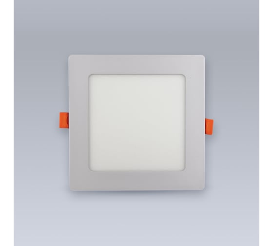 Изображение товара Светодиодная встраиваемая панель ELEGANZ металл белый Квадрат 9W тёплая 3000К 220V, 1шт 1461