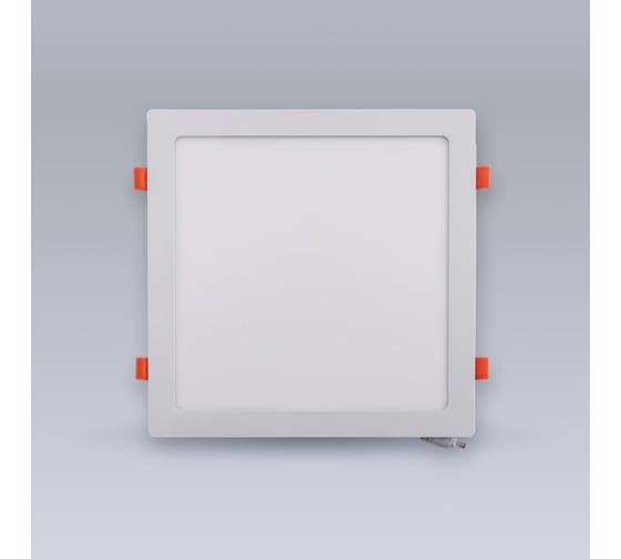 Изображение товара Светодиодная встраиваемая панель ELEGANZ металл белый Квадрат 24W холодная 6000К 220V, 1шт 1446
