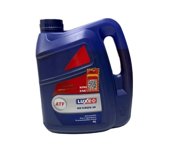 Изображение товара Трансмиссионное масло LUXЕ Kinetik Energy ATF Dexron III ч/с 4 л 30467