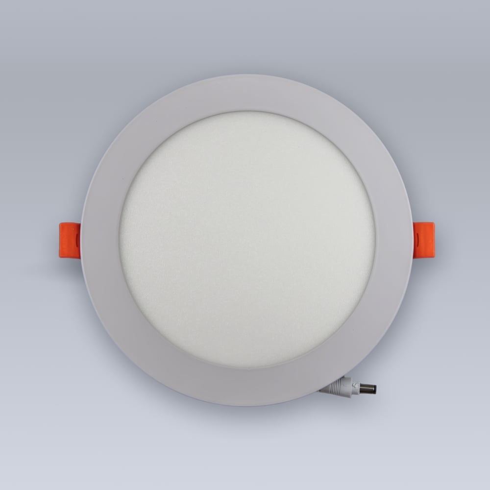 Изображение товара Светодиодная встраиваемая панель ELEGANZ белая круглая 15W