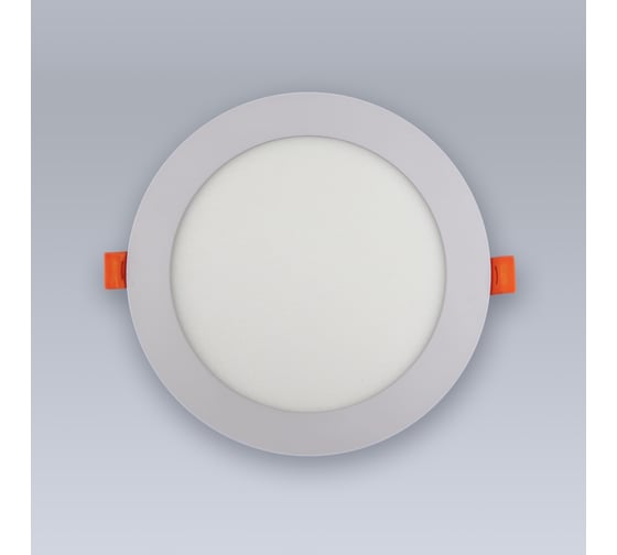 Изображение товара Светодиодная встраиваемая панель ELEGANZ металл белый Круг 12W холодная 6000К 220V, 1шт 1467