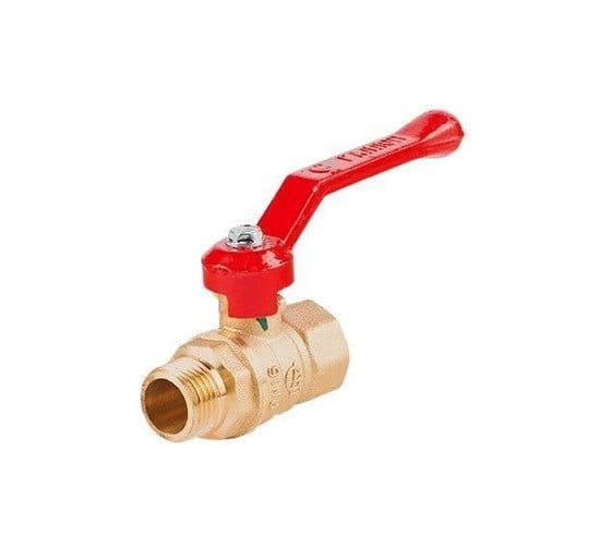 Изображение товара Шаровой кран ГАЛЛОП Стандарт латунь, 221 Ду32 Ру16 м/р полнопроходной, рычаг 103173 007-6748