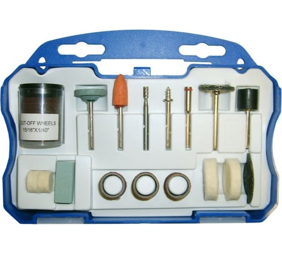 Изображение товара Набор оснасток 52 предмета для прямошлифовальной машины SKRAB 25552