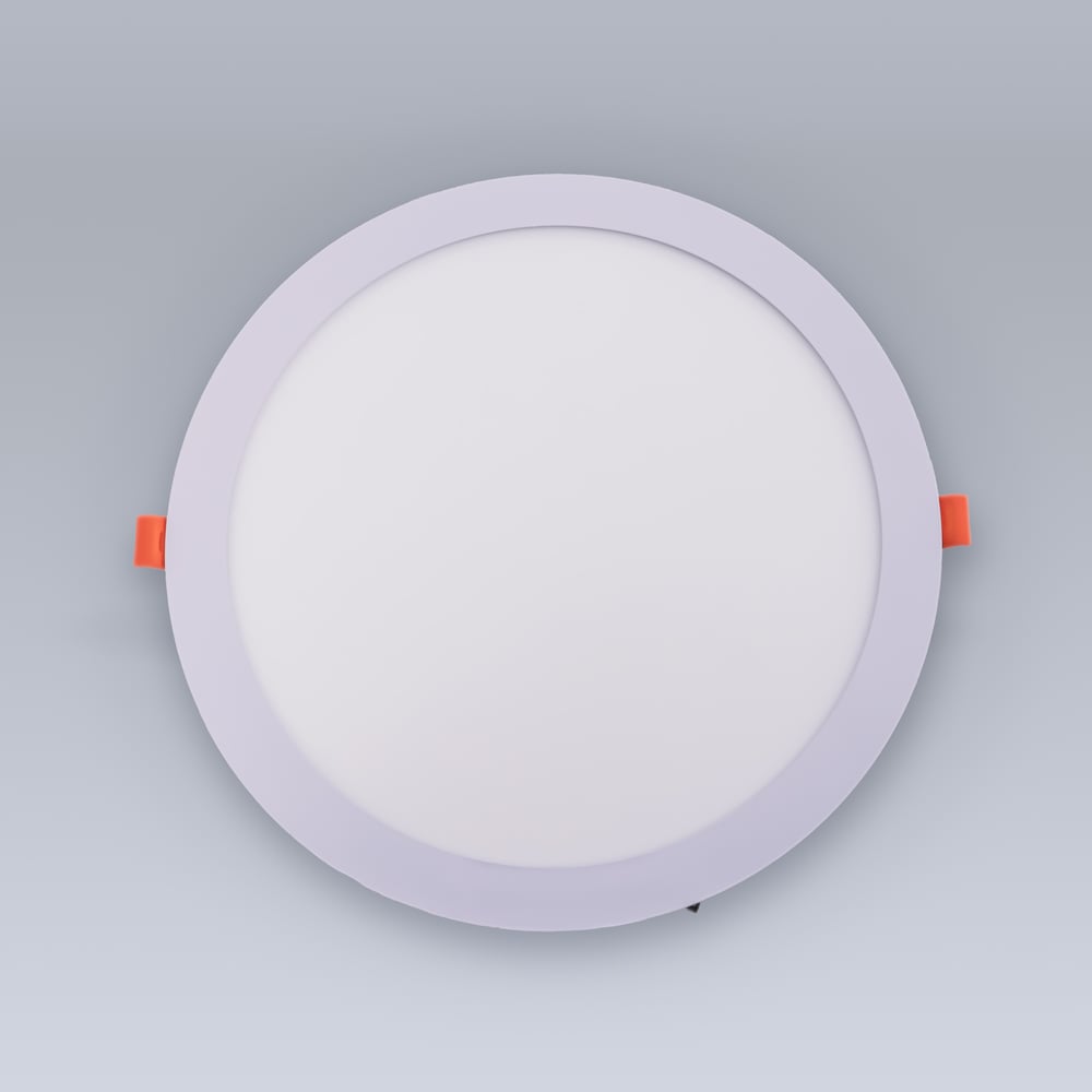 Изображение товара Светодиодная встраиваемая панель ELEGANZ 24W круглая теплый белый свет