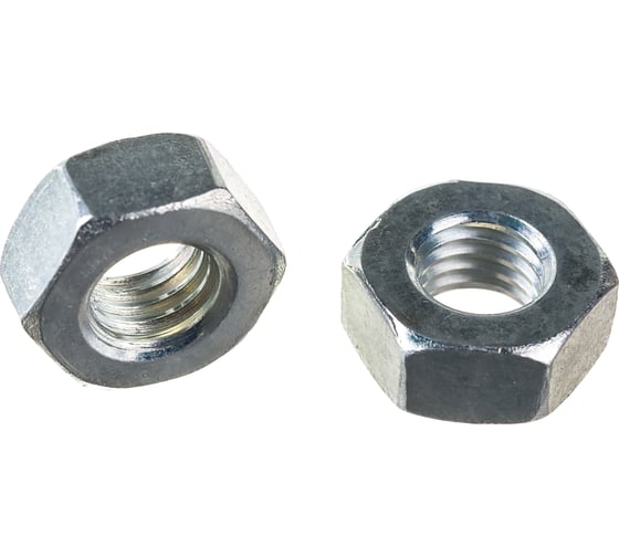 Изображение товара Гайка Стройметиз М10 DIN 934, цинк уп. 50 шт коробка 3030063