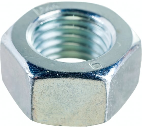 Изображение товара Гайка Стройметиз М16 DIN 934, цинк уп. 2 шт 3030091