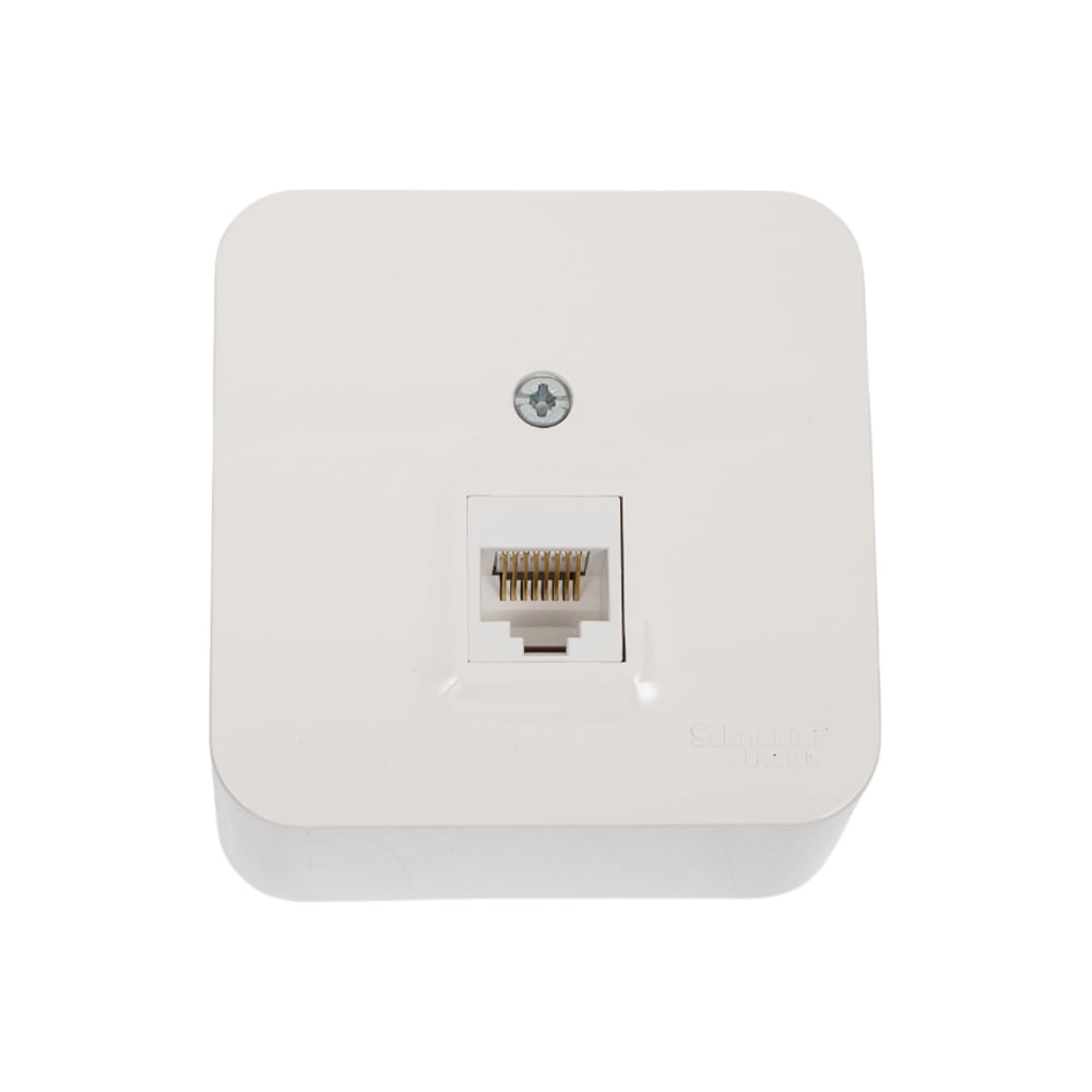 Изображение товара Компьютерная розетка Systeme Electric Blanca RJ45 категория 5E молочная