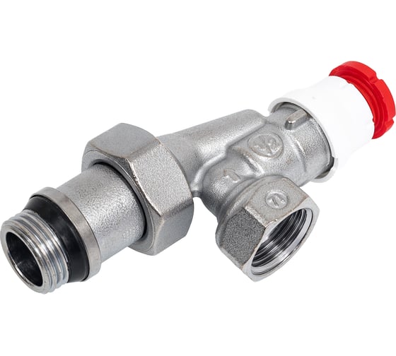 Изображение товара Угловой осевой термостатический клапан GEKON 1/2"ВР GK 7625 12