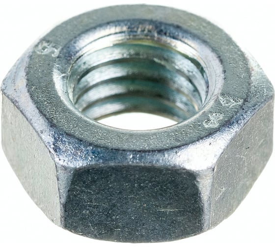 Изображение товара Гайка Стройметиз М8 DIN 934, цинк уп. 10 шт 3030051