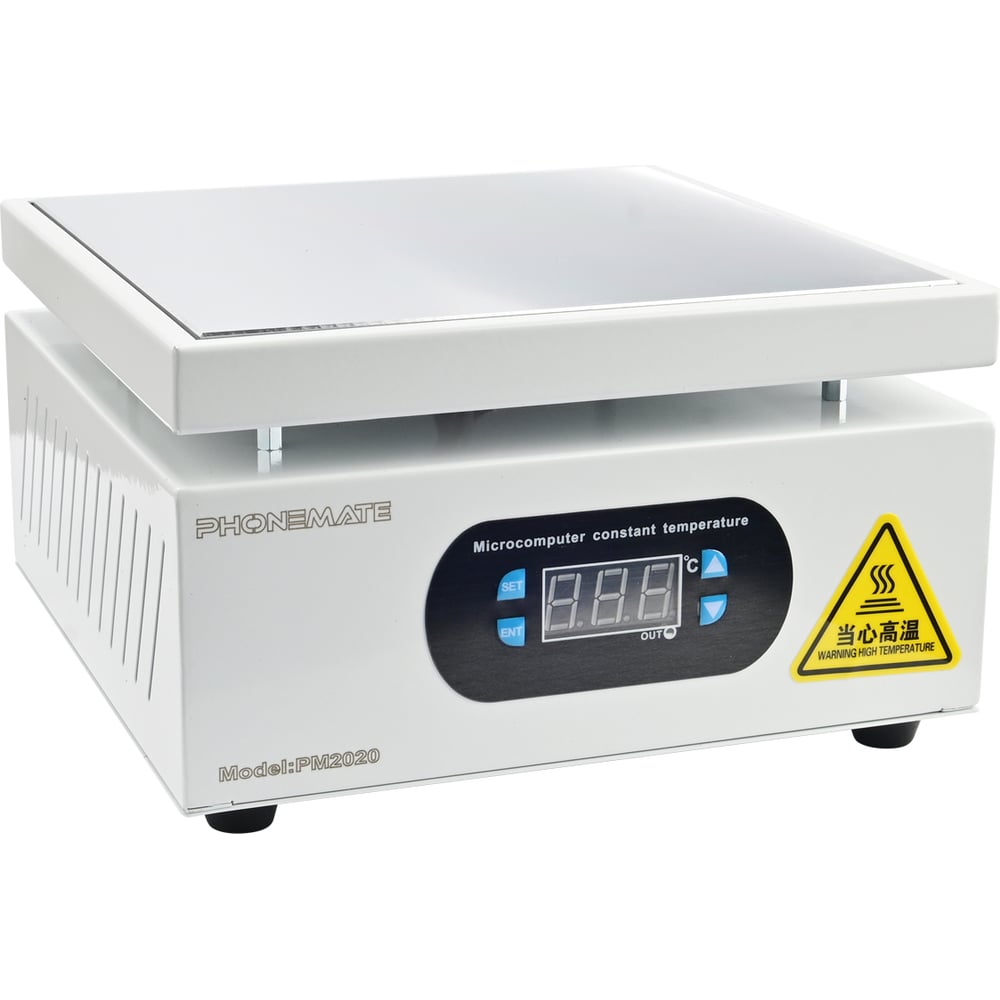 Изображение товара Нагреватель термостол Phonemate PM2020 200x200 мм 720 Вт до 400 °С