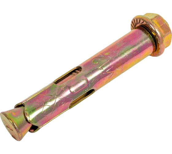 Изображение товара Анкерный болт с гайкой Стройметиз 12х75 уп. 2 шт европодвес 2500411