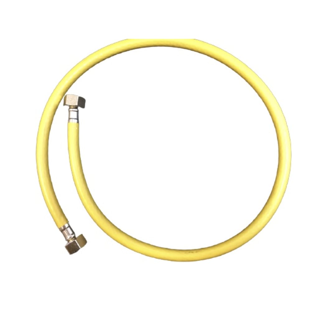 фото Шланг elka для газовых приборов из пвх, желтый, 1/2" х 3,0 м, в/в ис.100503