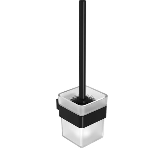 Изображение товара Ершик для унитаза с держателем Lemark SMOOTH LINE чёрный 9762020