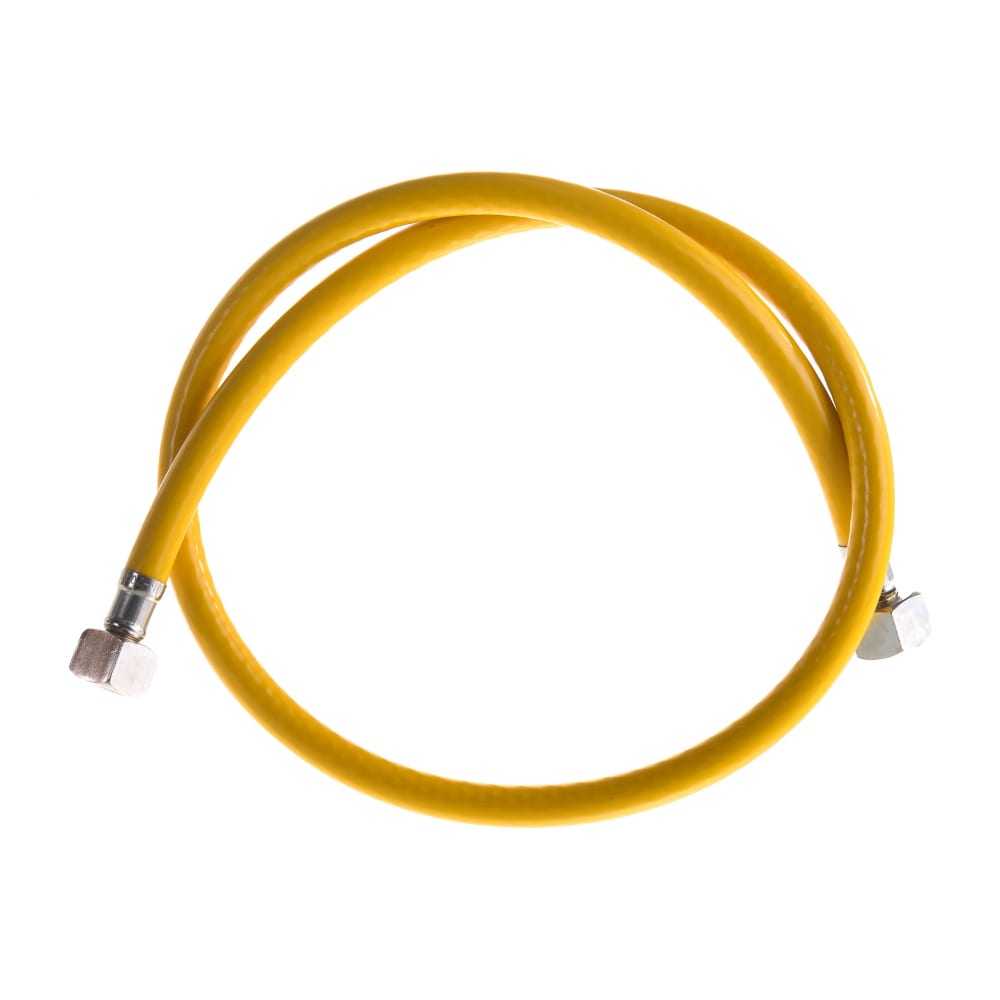 фото Шланг elka для газовых приборов из пвх, желтый, 1/2" х 1,0 м, в/в ис.100497