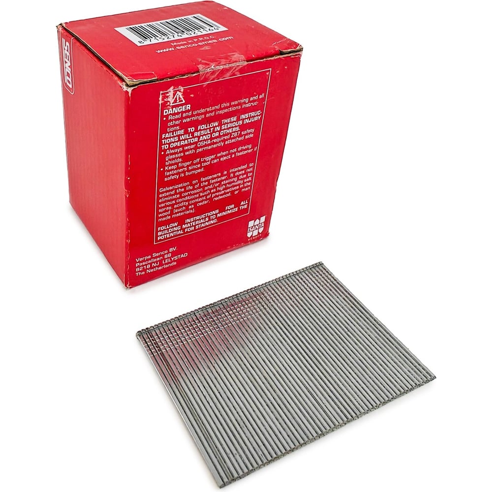 Изображение товара Отделочные гвозди Senco RX 16ga 55 мм цинк 2000 шт.