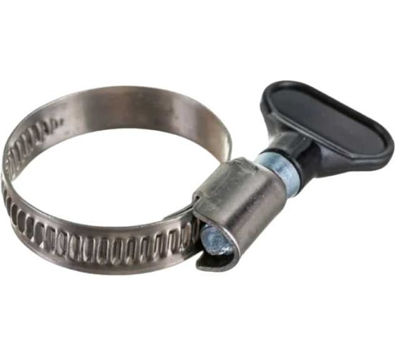 Изображение товара Обжимной хомут из нержавеющей стали VIVALDO d16-25 мм, бабочка ШГ111134