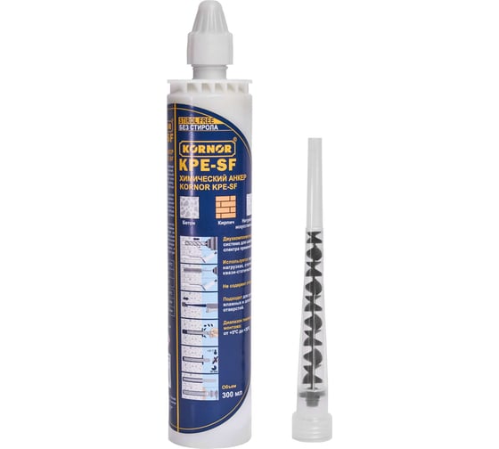 Изображение товара Химический анкер KORNOR KPE-SF 300 мл 510980300