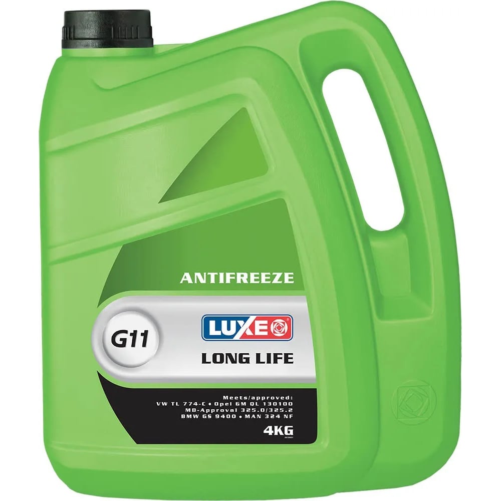 Изображение товара Антифриз LONG 40 LIFE G11 зеленый 4 литра концентрат для системы охлаждения автомобиля