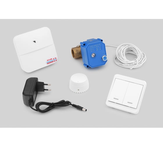 Изображение товара Набор для защиты от протечек воды ИПРо GSM+Wi-Fi "Протечек.Нет" МИНИ врезной, 1/2" 3642