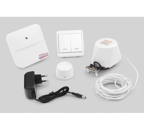 Изображение товара Набор для защиты от протечек воды ИПРо GSM+Wi-Fi "Протечек.Нет" МИНИ накладной 3440