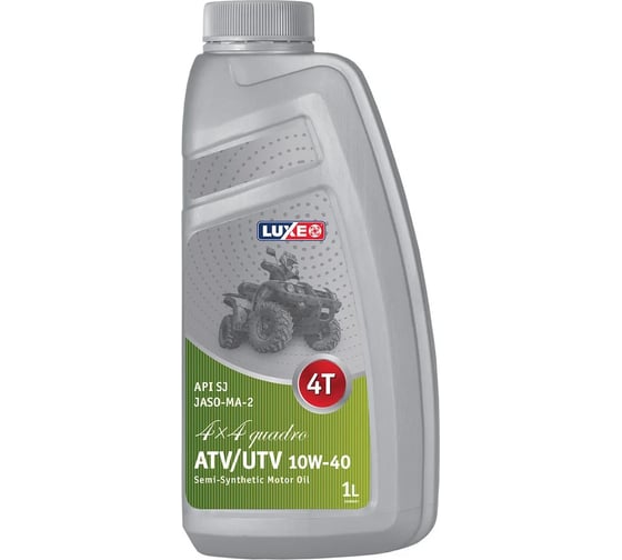 Изображение товара Моторное масло LUXE 4x4 QUADRO SAE 10W-40 4T п/с 1 л 30404