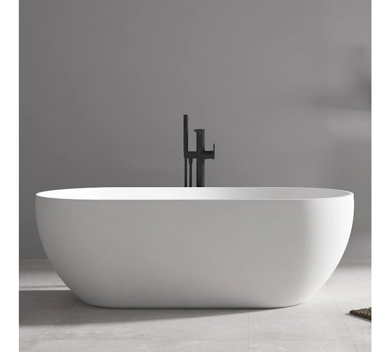 Изображение товара Акриловая ванна ABBER белая матовая AB9241MW