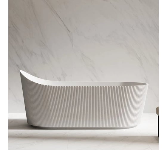 Изображение товара Акриловая ванна ABBER белая матовая AB9445MW