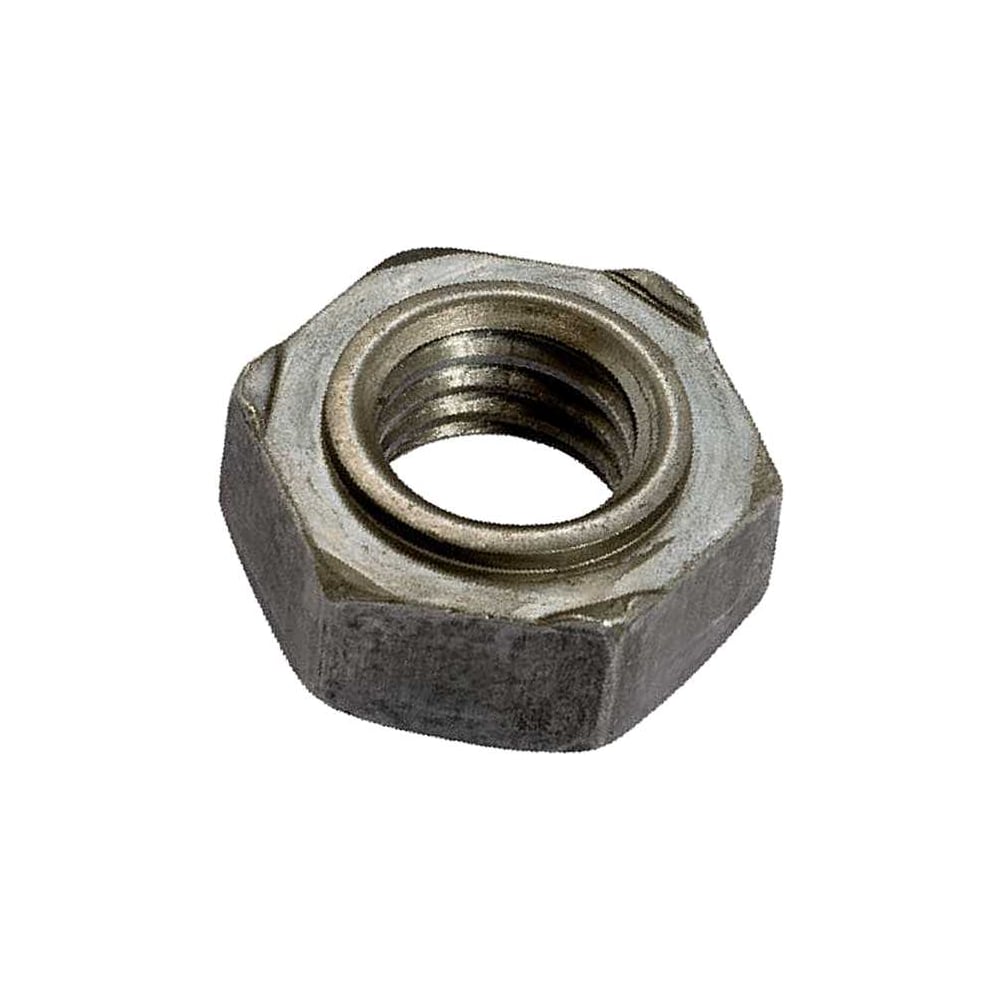 Изображение товара Гайка приварная М10 DIN929 50 шт. прочный крепеж для металлоконструкций