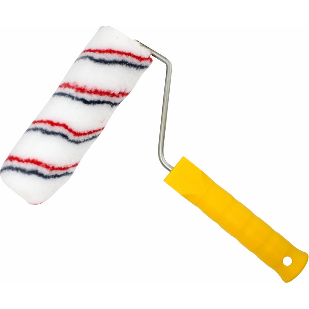 Изображение товара Валик в сборе ON МУЛЬТИКОЛОР полиакрил, ворс 11мм 180х30мм, бюгель 6мм 02-02-513