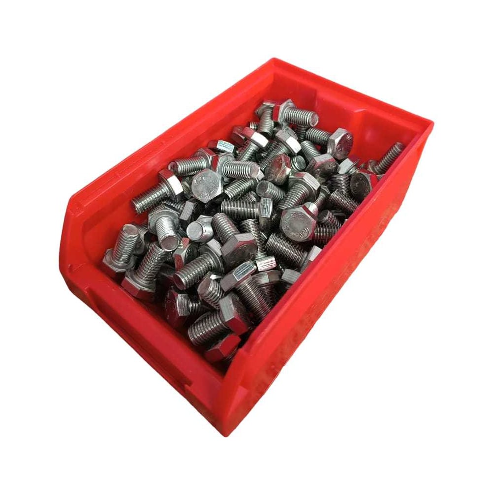 Изображение товара Болт нержавеющий 10x20 мм DIN933, 150 шт.