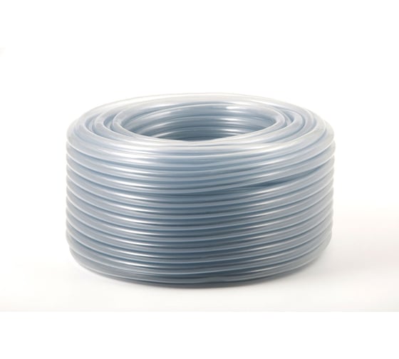 Изображение товара Шланг РемоКолор "СИЛИКОН" однослойный, прозрачный, 1 мм, D 8 мм ,50м, (шт.) 66-3-068