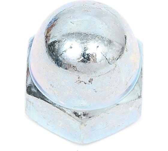 Изображение товара Колпачковая гайка Стройметиз М10 DIN 1587 цинк уп. 2 шт. 3150061