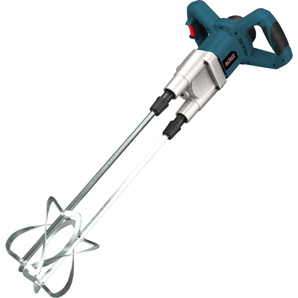 Изображение товара Строительный двухвенчиковый миксер ALTECO MX 1400-2 76003 1400 Вт для профессиональных работ