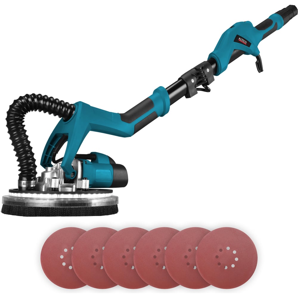 Изображение товара Шлифмашина для стен ALTECO DWC 650 LED 76006 мощная и надежная