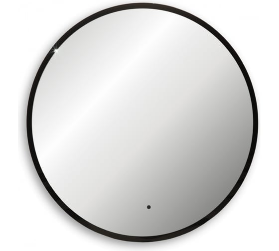 Изображение товара Зеркало ABBER Mond с подсветкой, бесконтактный выключатель, диммер, черный AG6204SCB-0.77