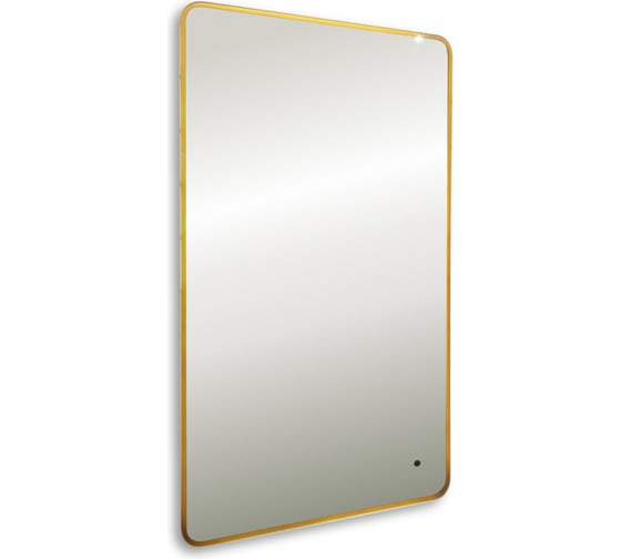 Изображение товара Зеркало ABBER See с подсветкой, бесконтактный выключатель, диммер, золото AG6112SCG