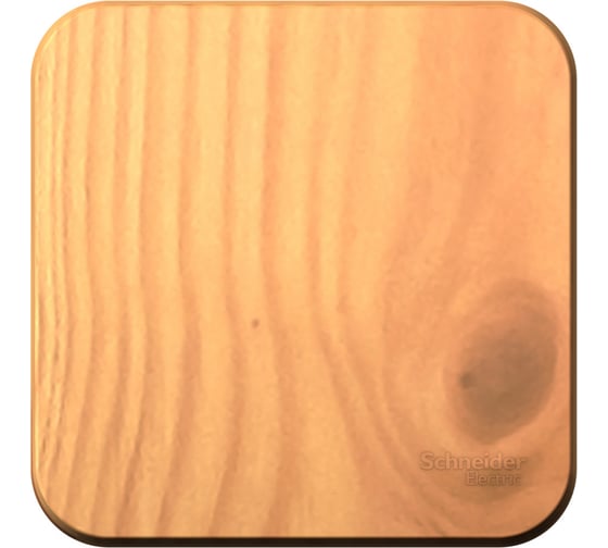 Изображение товара 1-клавишный переключатель Systeme Electric BLANCA открытой установки, 10А, 250B, ясень BLNVA106015