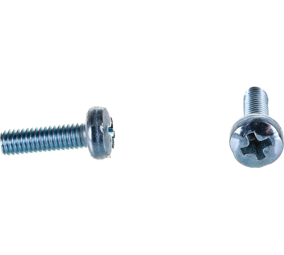 Изображение товара Винт Стройметиз М3х10 DIN 7985, полукруглая головка, цинк уп. 30 шт 3100841